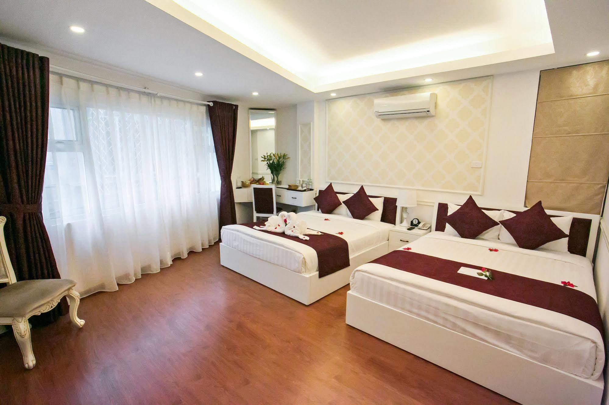 Hanoi Veris Boutique Hotel & Spa Exteriör bild